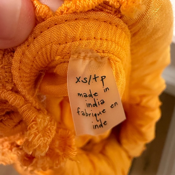 Elegant Orange Lace Maxi Dress - Picture 9 of 11